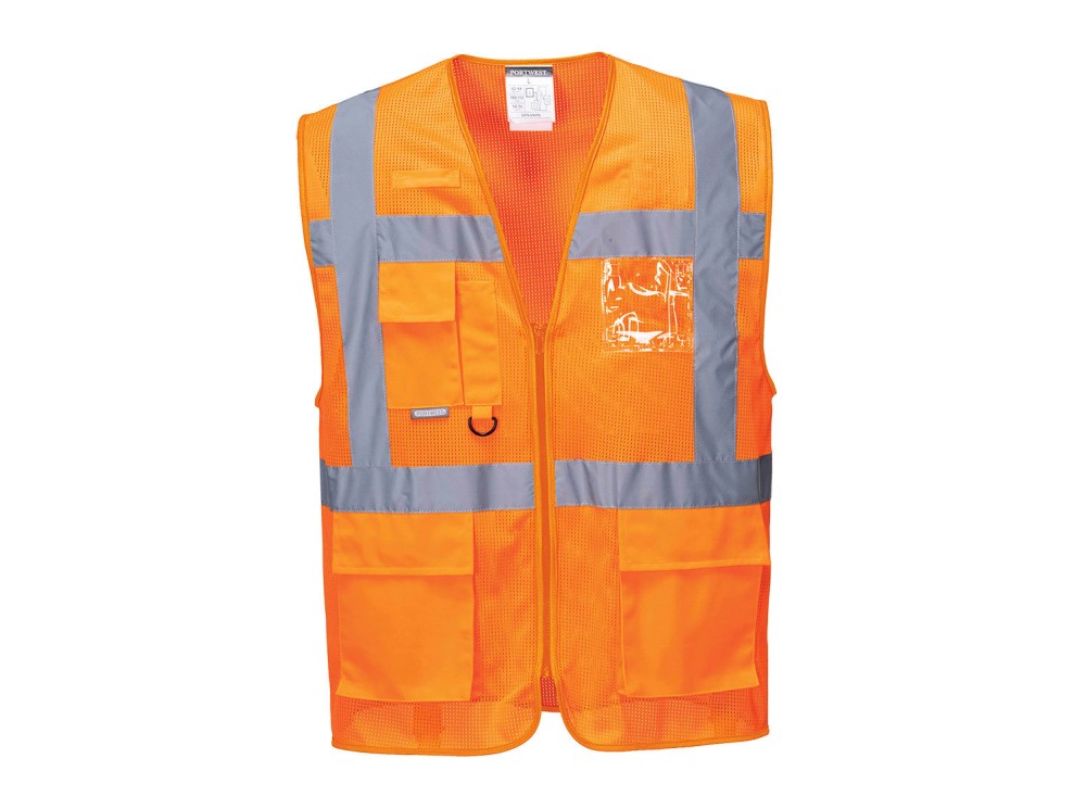 Gilet Alta Visibilità Traspirante C376 MeshAir Executive Atene
