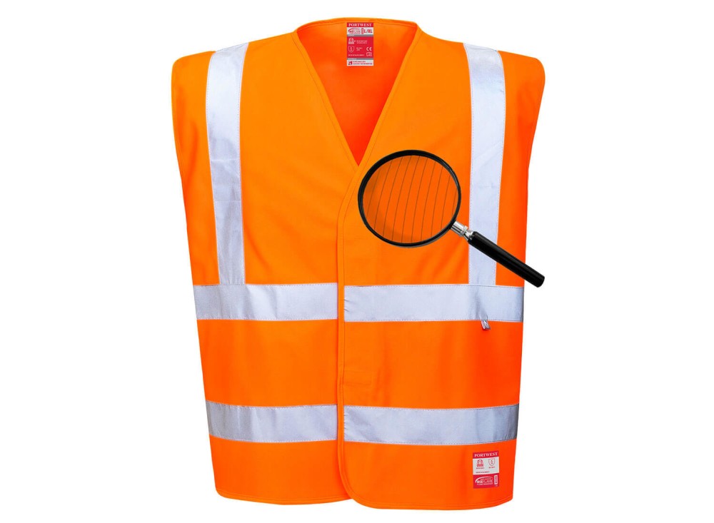 Gilet Hi-Vis Alta Visbilità Classe 2 Ignifugo Antistatico