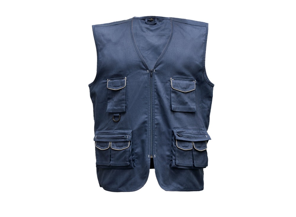 Gilet Multitasche Blu Caddy