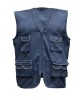 Gilet Multitasche Blu Caddy