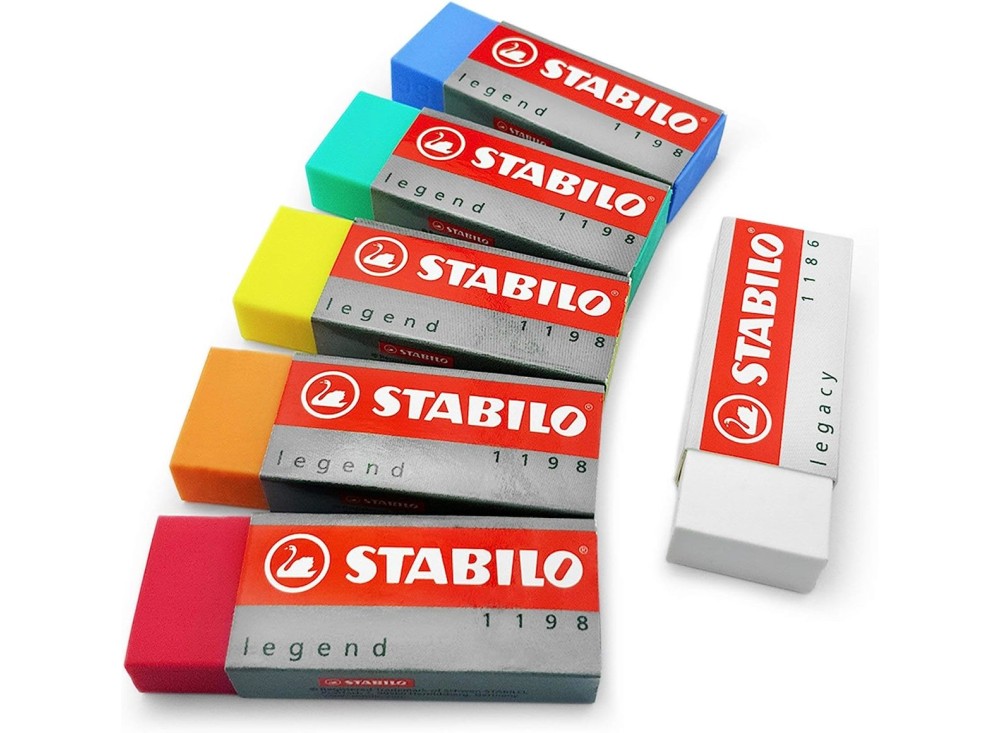 Gomma Legend, per Matita, In Colori Assortiti