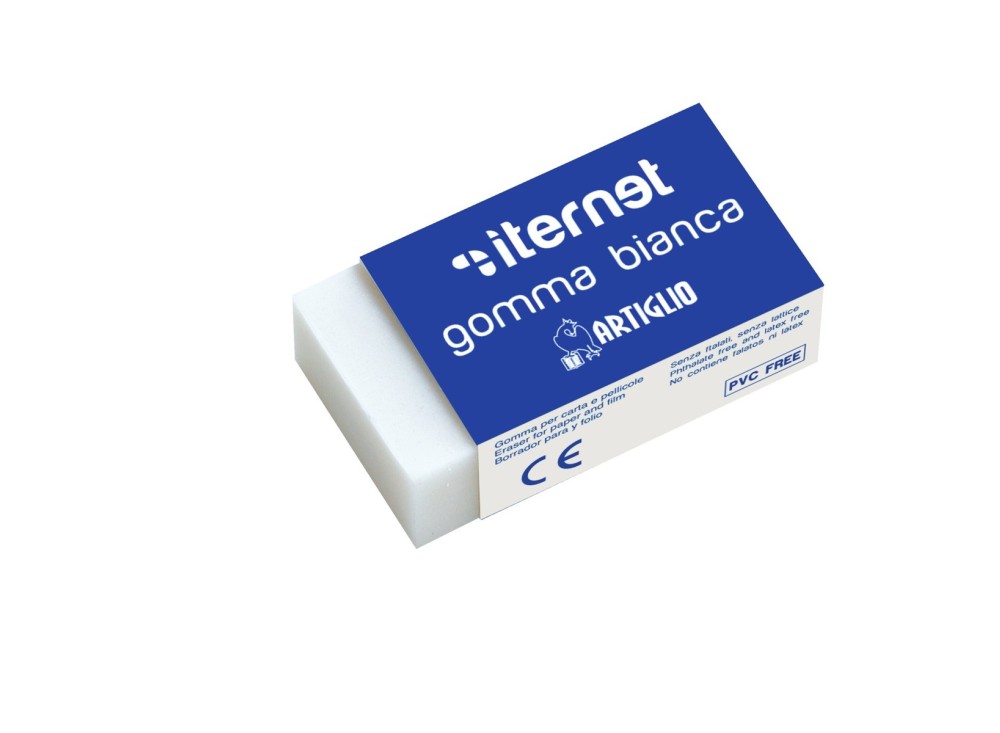 Gomma Model Plastic per Cancellare, Tecnopolimera, Morbida
