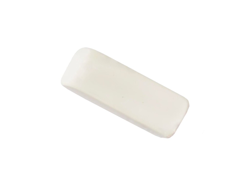 Gomma per Cancellare, Bianca, Morbida