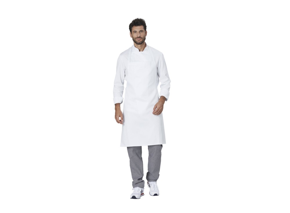 Grembiule Con e Senza Pettorina Cuoco Bianco Step One