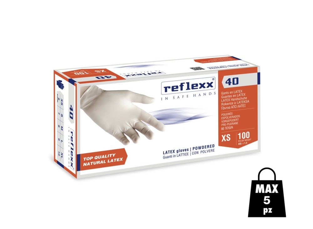 Guant R40 in lattice con polvere - Cat III