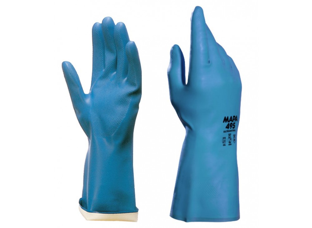Guanti in nitrile Mapa Ultranitril 495