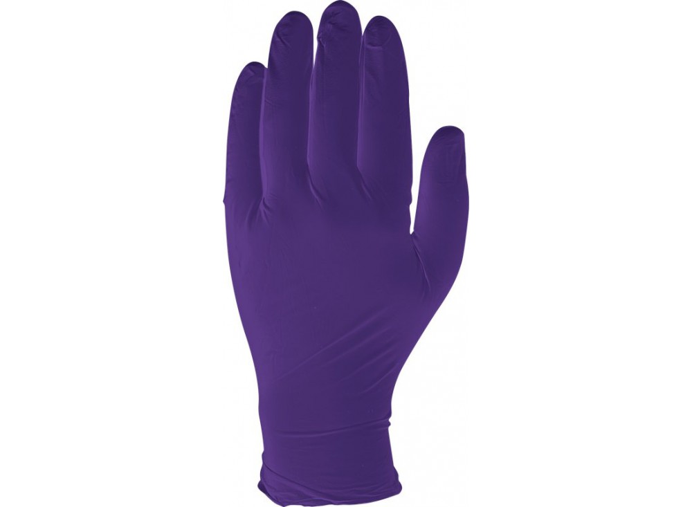 Guanti monouso Biosoft PF Cobalt Food in nitrile senza polvere