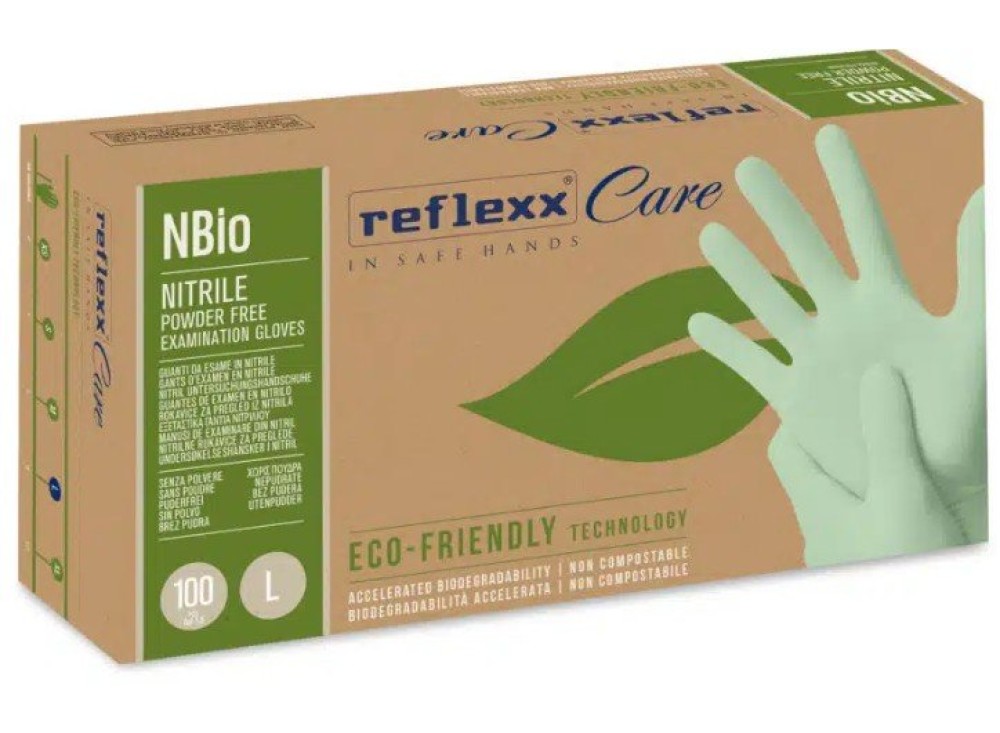 Guanti Nbio In Nitrile Eco-Friendly Senza Polvere