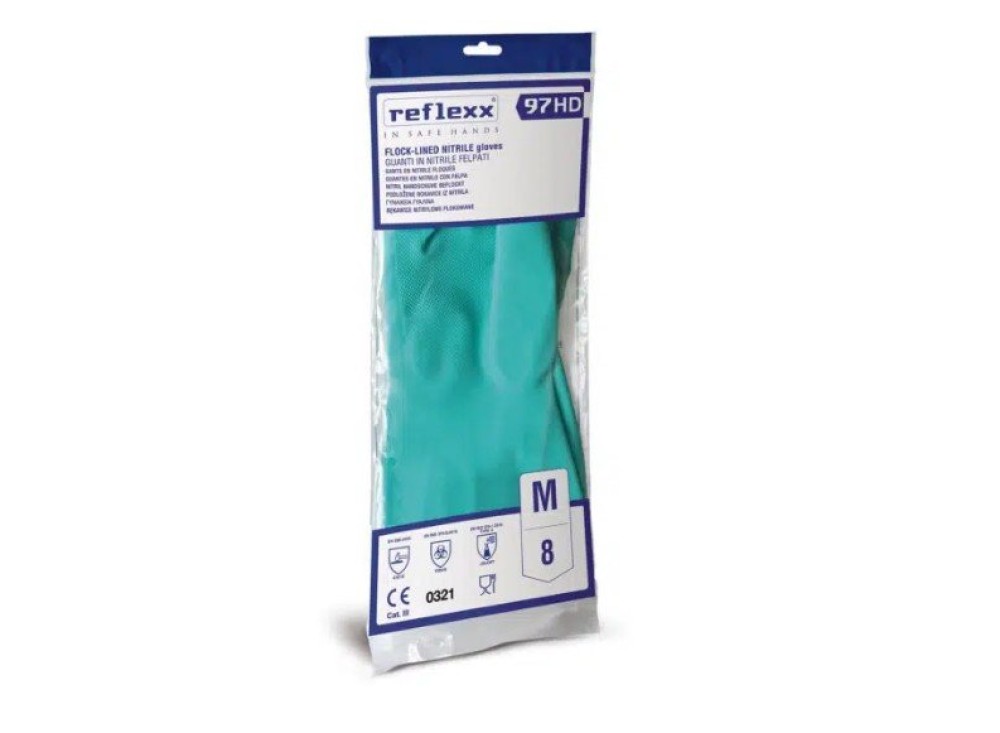 Guanti Riutilizzabili In Nitrile Reflexx R97 - Cat. III
