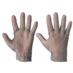 Guanto antiscannamento in maglia d'acciaio