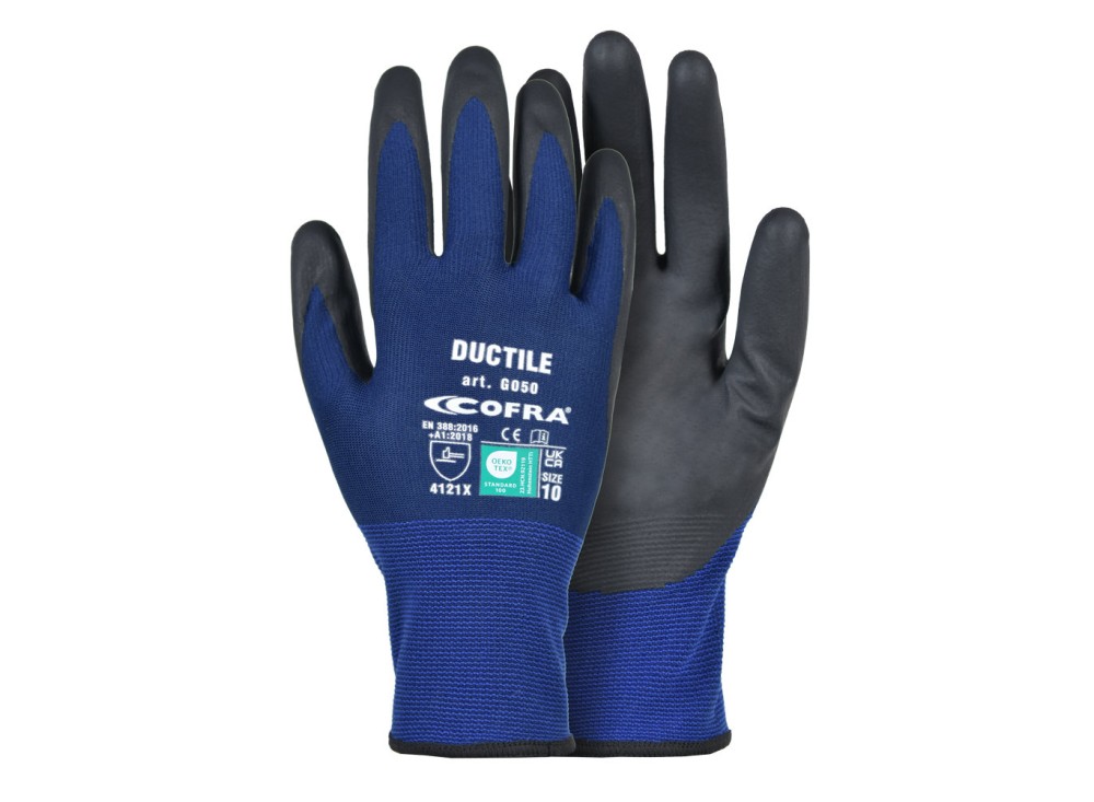 Guanto da Lavoro Nitrile Ductile