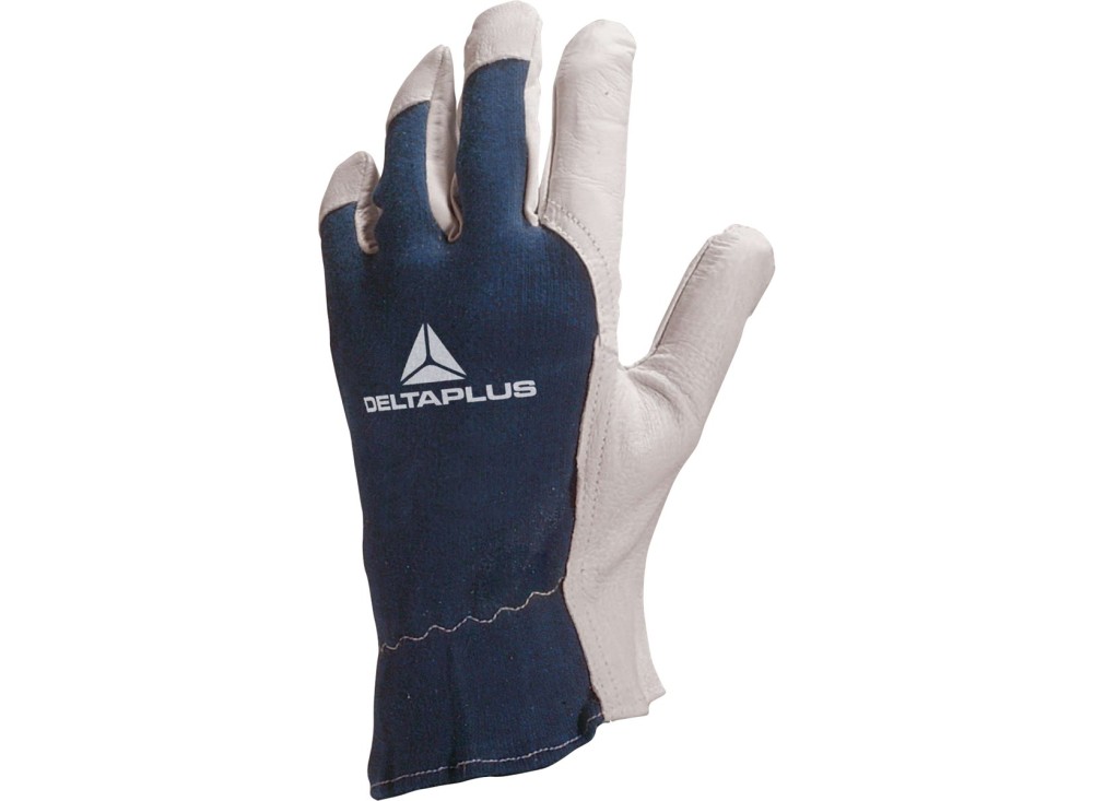 Guanto in Pelle Fiore CT402 Palmo in Pelle Dorso in Tessuto