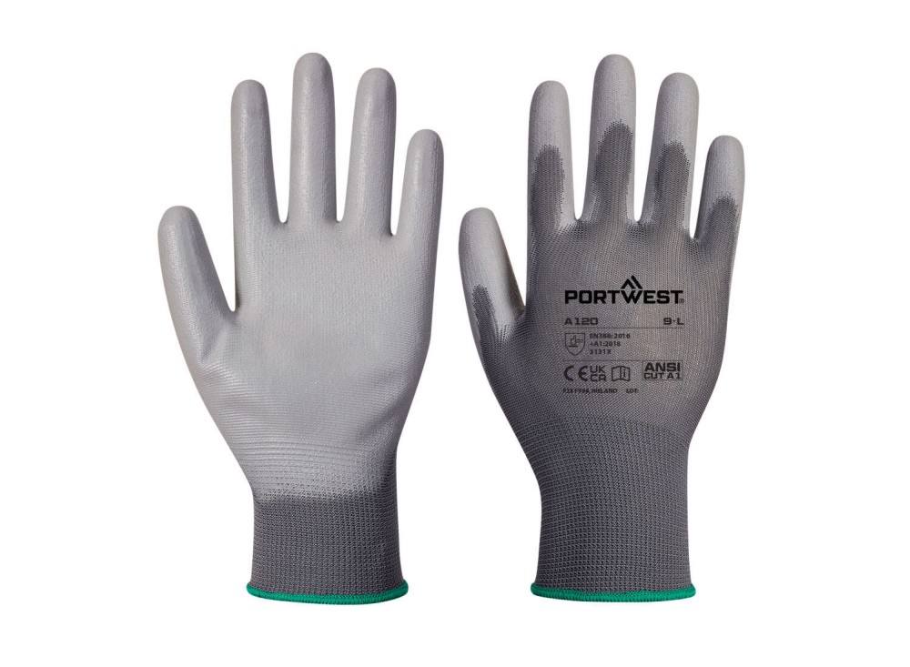 Guanto in Poliuretano A120 Grigio