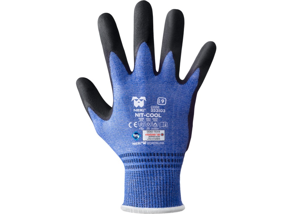 Guanto Nit Cool Antifreddo, Spalmatura in Nitrile Schiumato PFT