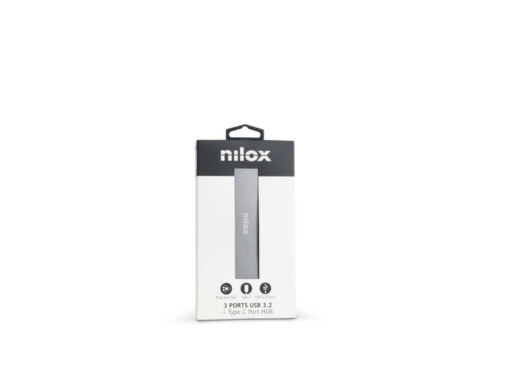 Hub a 4 Porte Usb Type C Nilox