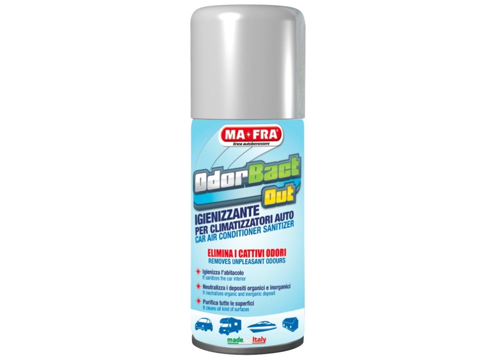 Igienizzante per Auto e Piccoli Ambienti, Capacità 150 ml