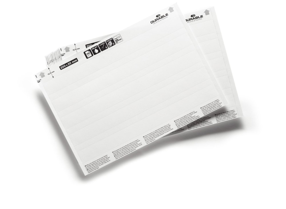 Inserti per Porta Etichette, Disponibili in Diversi Formati