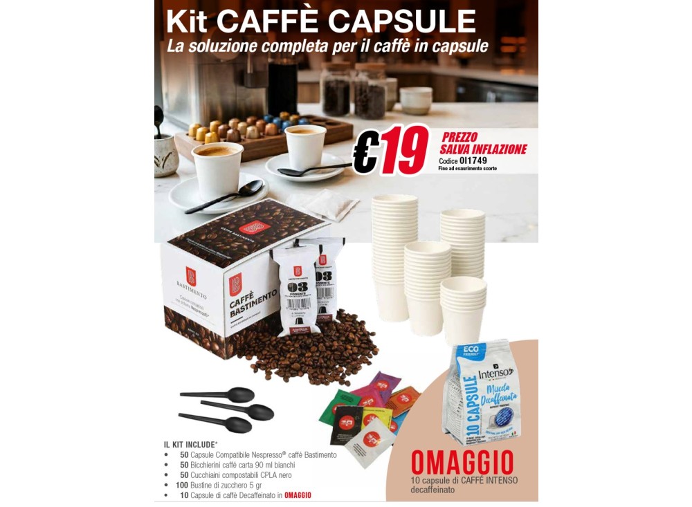 KIT CAPSULE CAFFÈ