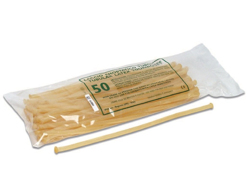 Laccio Emostatico Tubolare in Lattice