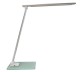 Lampada Led Popy, design Elegante con Base di Vetro, Collegabile Tramite Porta Usb al Pc, Dimmer a Sfioramento sulla bas