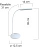 LAMPADA UNILUX NELLY LED 7,8W BIANCO