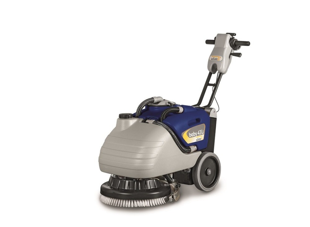 Lavapavimenti Baby 43 Li, Spazzola Disco 1x430 mm, Lunghezza Cavo 10 m