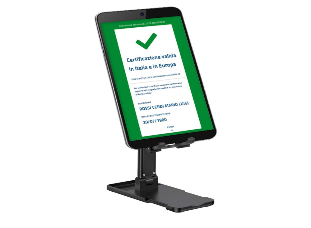 Lettore Greenpass Tablet Professional