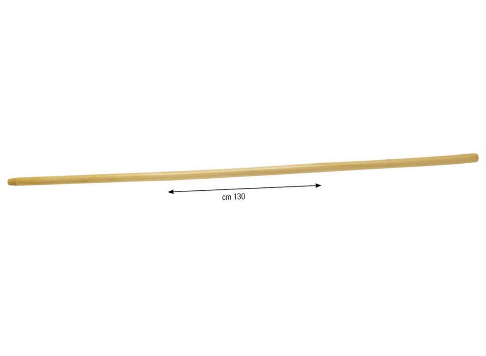 Manico per Scopa in Legno Verniciato