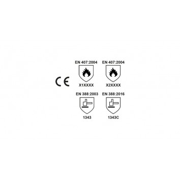 Manicotto protezione calore a filo continuo in Kevlar® Boxerline