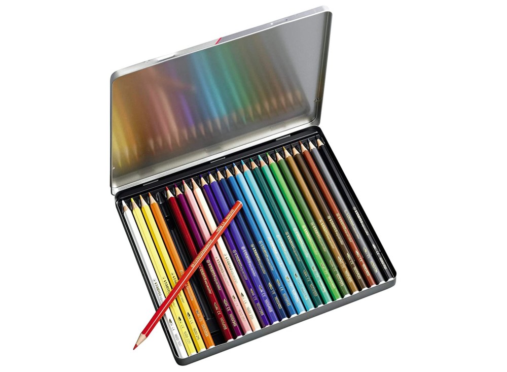 Matite Colorate Aquacolor, Esagonali, Colori Assortiti