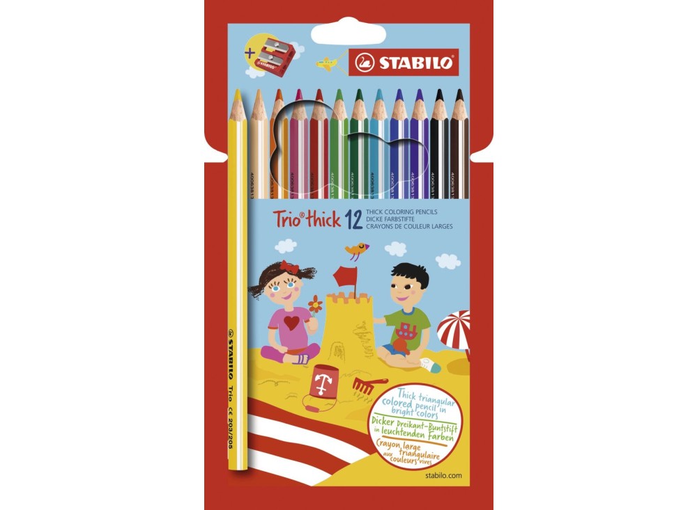 Matite Trio Maxi con temperino