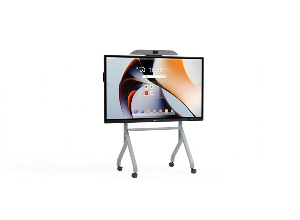 MONITOR TOUCH 86" CON SUPPORTO E TELECAMERA