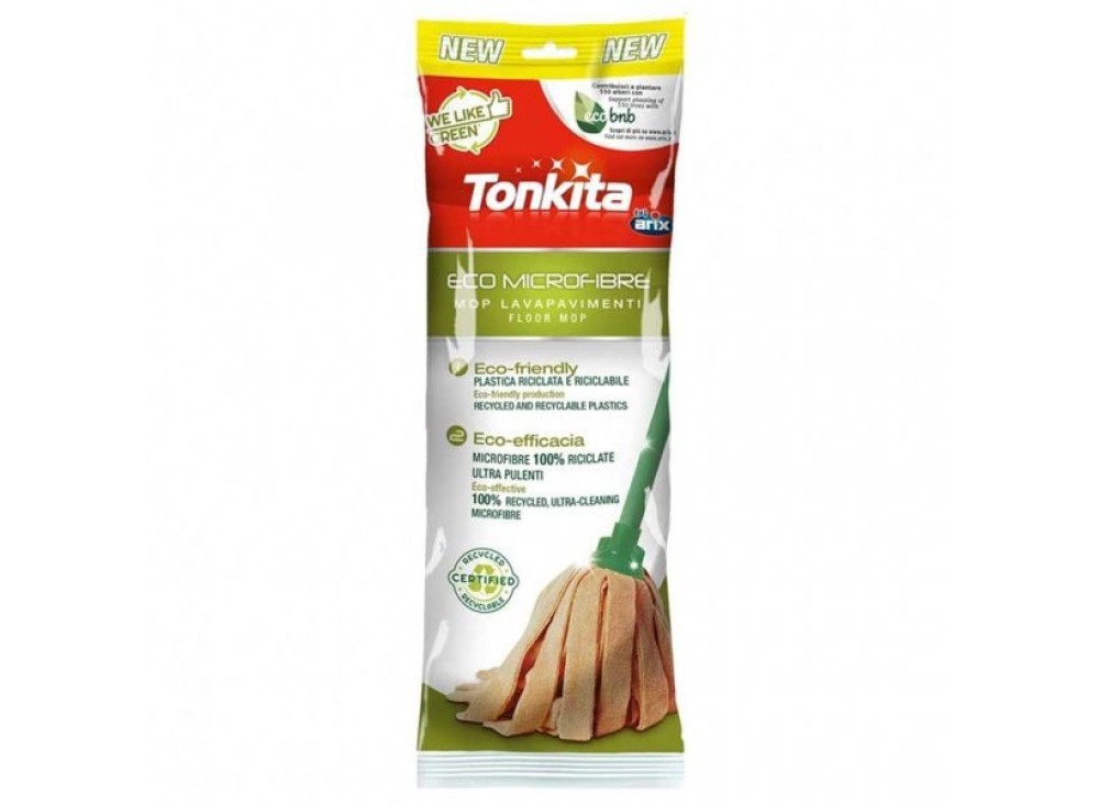 Mop Lavapavimenti in Microfibra Riciclata