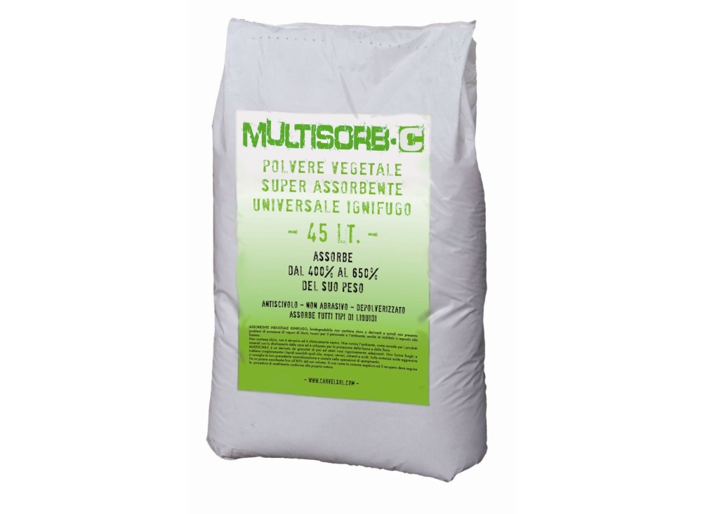 Multisorb, Polvere Assorbente per Grassi e Liquidi, 6,5 kg