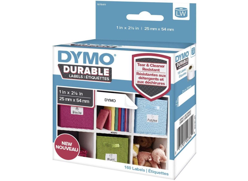 Nastri Adesivo LW Durable Scrivibile, Disponibile in Diversi Formati