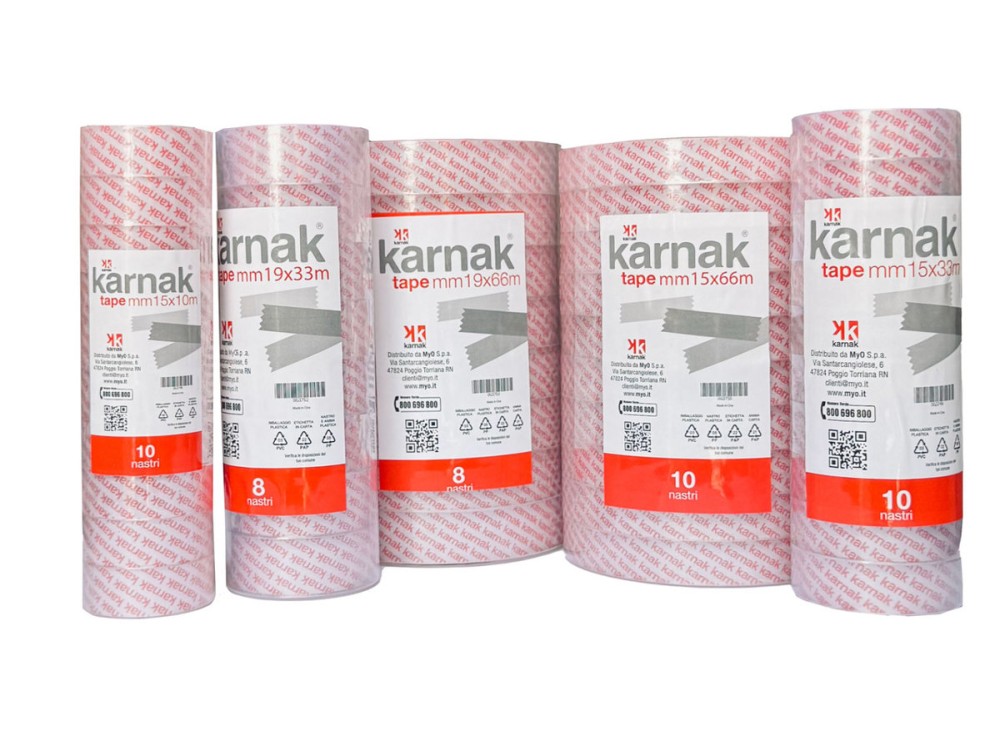 NASTRO ADESIVO KARNAK 15MMX10M CF.10 PZ