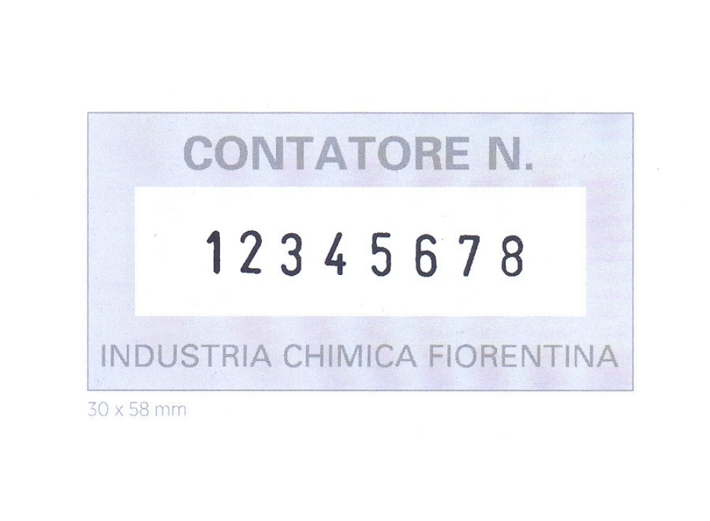 Numeratore per farmacia 2008P 0252224