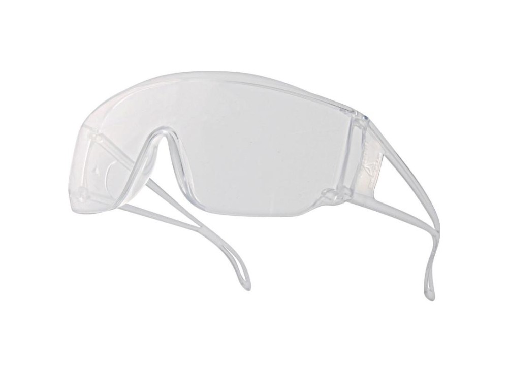 Occhiali Visitatori Monoblocco Policarbonato Incolore Piton 2 Clear