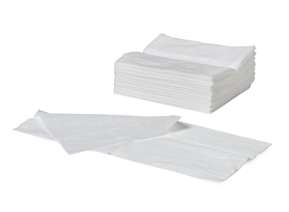 Pannetti Multiuso Lisci Bianchi, non Lascia Pelucchi, 100 Pezzi