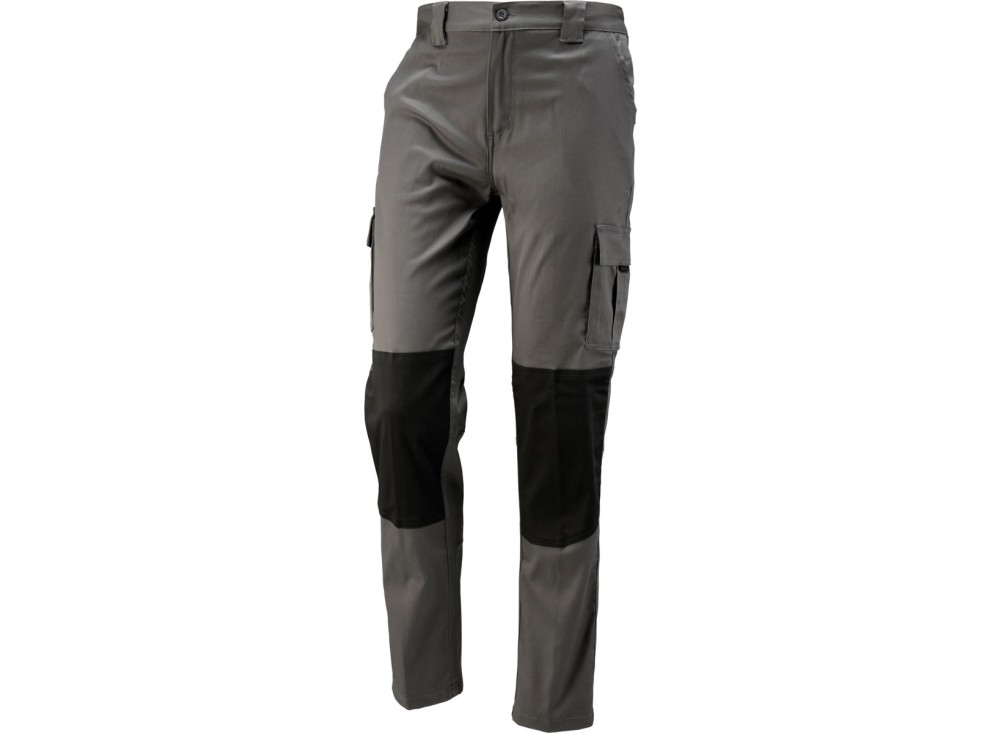 Pantalone Multitasche con Ginocchia Rinforzate a Contrasto Boston