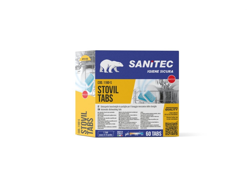 Pastiglie per Lavastoviglie, Confezione da 60 Pezzi
