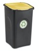 PATTUMIERA ECOGREEN NERO GIALLO 50LT