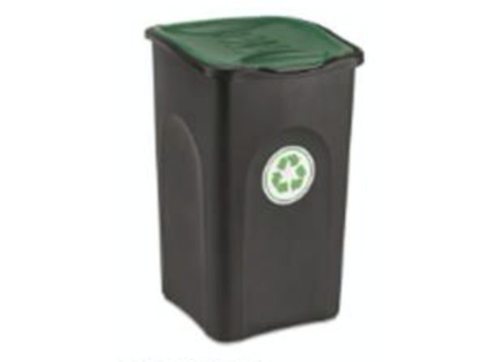 PATTUMIERA ECOGREEN NERO VERDE 50LT