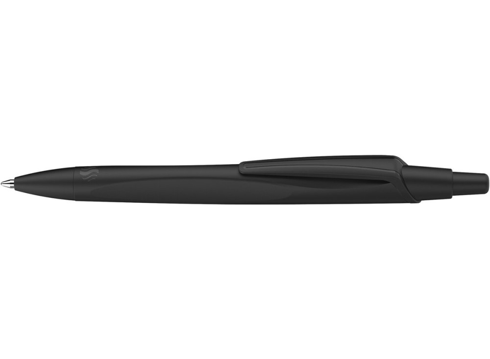 Penna a Sfera a Scatto Reco, Realizzata al 92% in Plastica Riciclata, Disponibile in Colore Nero e Blu
