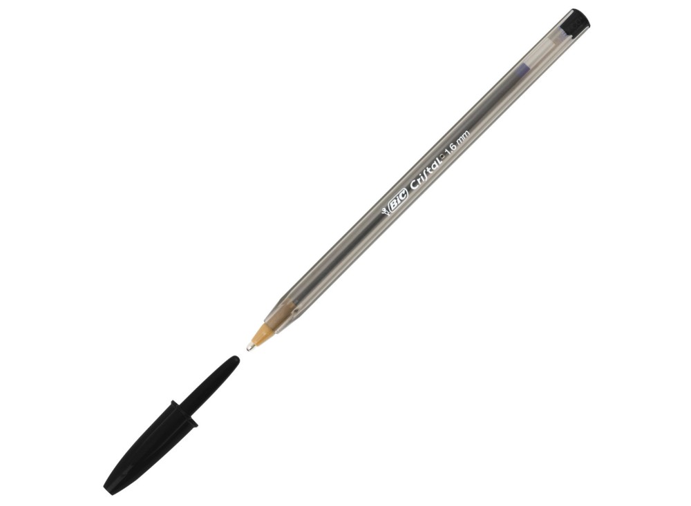 Penna a Sfera Cristal con Cappuccio Antisoffocamento nel Colore della Scrittura