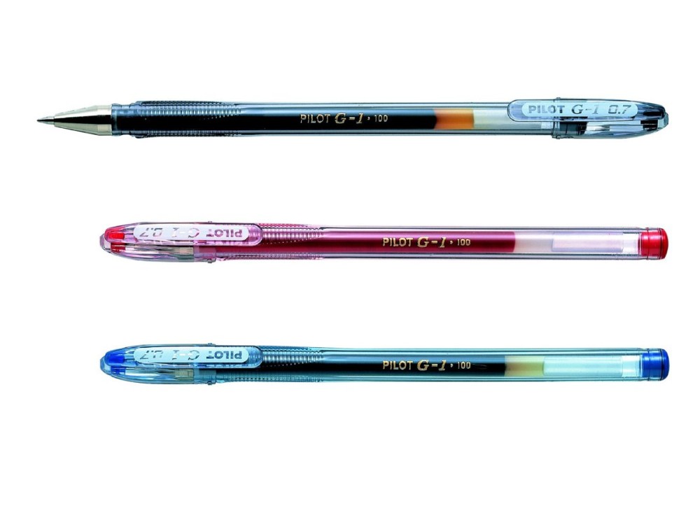 Penna G-1, Roller Gel, Punta Sottile, 0,39 mm