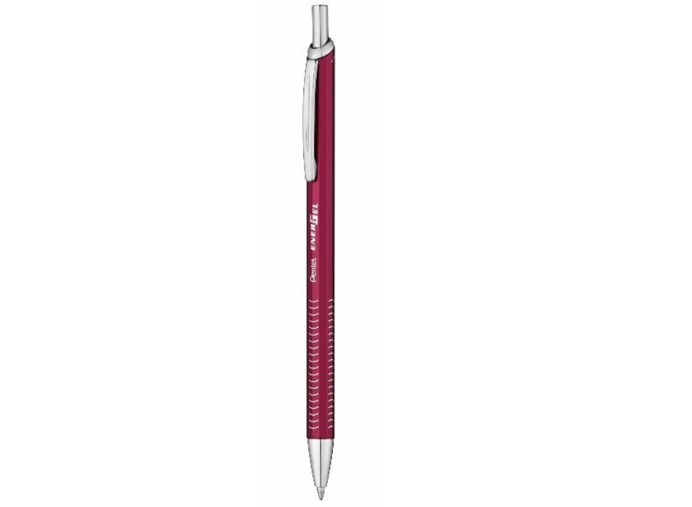 Penna gel a scatto 0,7 mm fusto in alluminio Pentel EnerGel