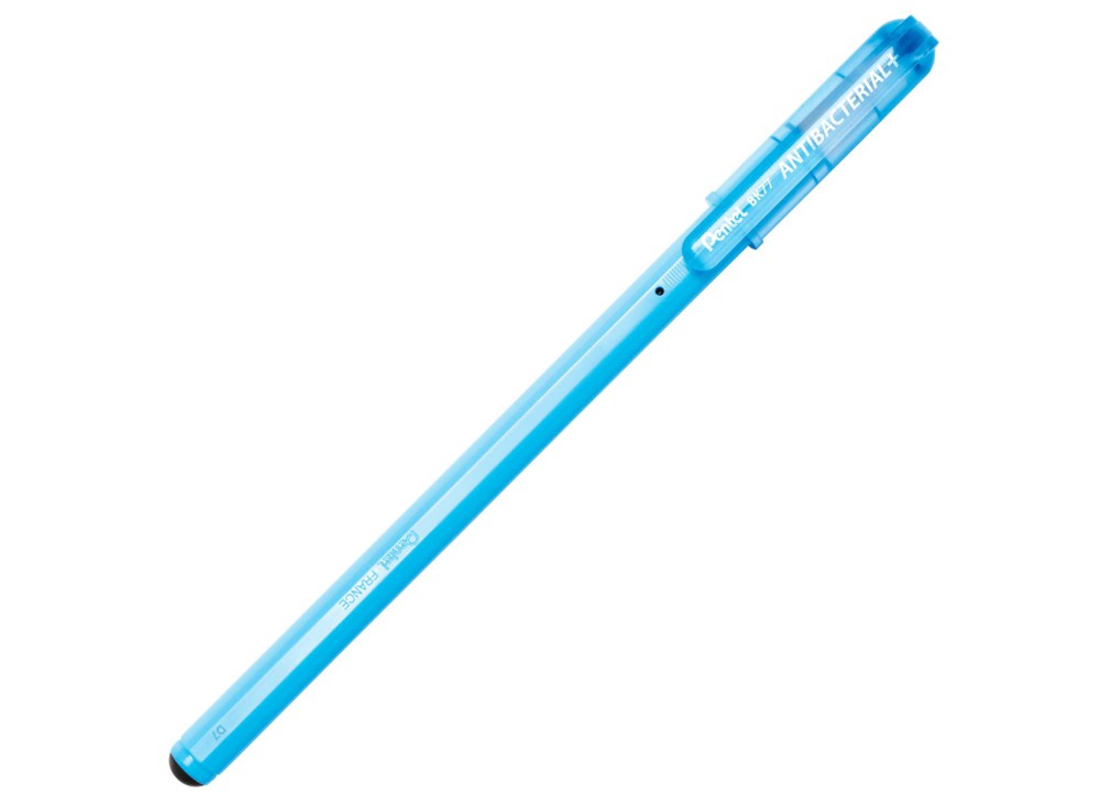 Penna Superb Antibacterial+, a Sfera, Punta Ultra Sottile, 0,27 mm