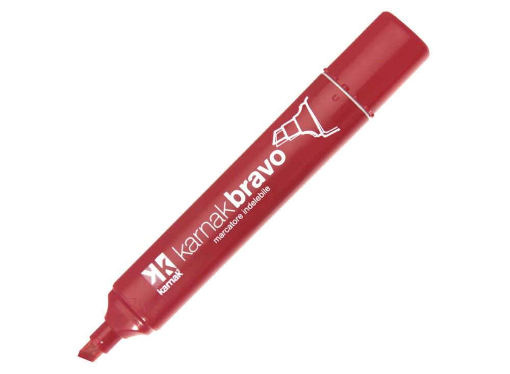 Pennarello Bravo, Indelebile, Punta a Scalpello