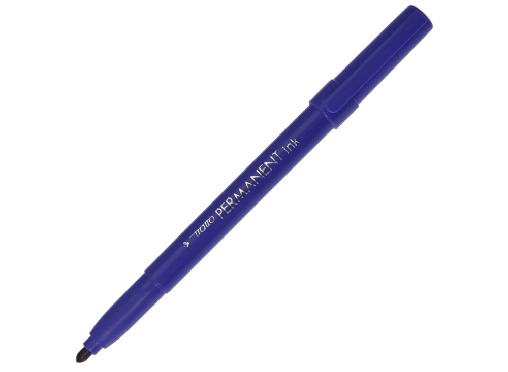 Pennarello Tratto Permanent Ink, Indelebile, Punta Tonda 4 mm 0162006
